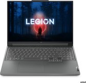 Lenovo Legion Slim 5 16APH8 - Ordinateur portable - 16" WQXGA IPS - 165 Hz - AMD Ryzen 7 7840HS - NVIDIA GeForce RTX 4070 - 32 GB DDR5 - 1 To SSD - Wi-Fi 6E, Bluetooth 5.1 - Windows 11 Home - gris