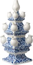 Delfts Blauwe Tulpenvaas - 40 cm - 3-Delig - Hollandse Traditionele Vaas - Cadeau - Cadeau voor vrouwen - Stapelvaas -Tulpenvaas