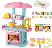 AG-Commerce Speelgoed - Speelgoed Vanaf 3 Jaar - Speelgoed 3 Jaar - Keuken Speelgoed - Kinder Keuken Set - Simulatie Keukenset - Meisjes Speelgoed Keuken - Kinder Bestek Set