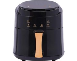 Cheffinger Cf-Afry8: Digitale Led-Luchtfriteuse Van 1400W - 8L Zwart Airfryer