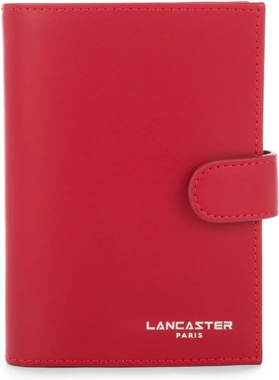 Portemonnee Lancaster Paris - leer - Rood