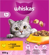 Whiskas 1+ Adult Katten Droogvoer Kip 800 gr