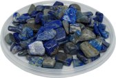 Lapis lazuli edelstenen ca. 100 gr. - ca. 8 – 12 mm trommelstenen