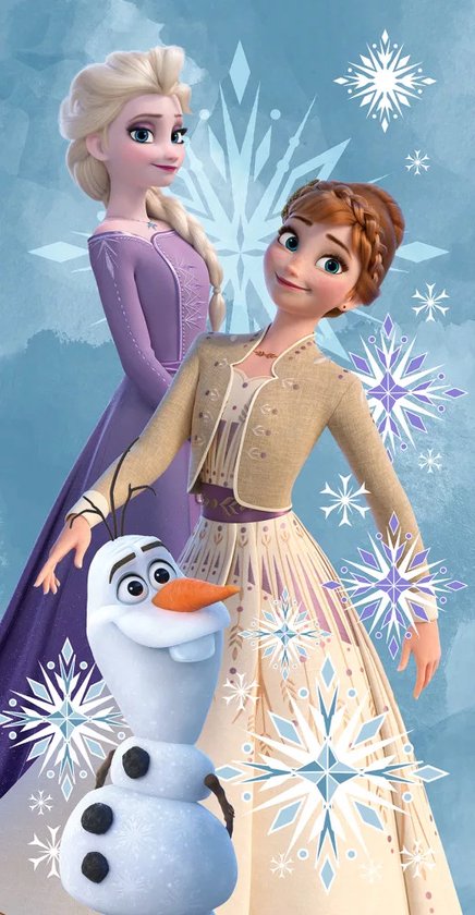 Serviette Disney Frozen - 70x140cm - Serviette de Bain - Serviette cours de natation - Cadeau Fille 5 ans - Cadeau Fille 3 ans - Cadeau anniversaire fille - Cadeau enfant
