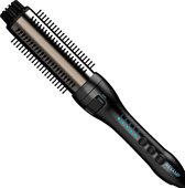 Revamp Progloss Perfect Finish Brush Curling Brush - Brosse lissante à poils rétractables - convient à tous les types de cheveux