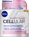 NIVEA CELLular Expert Filler Anti-Age Dagcrème - Ouder wordende huid - SPF 30 - Met hyaluronzuur, creatine en Foliumzuur - 50 ml - Moederdag Cadeautje