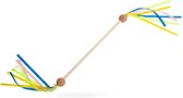 BS Toys Twirl stick - Jouets en bois avec rubans - Danse et Bouge - Cadeau Enfant - A partir de 4 ans