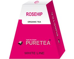 PURETEA Rosehip - Biologische Thee - 72 stuks