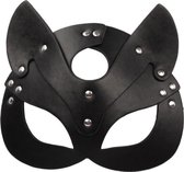 Masque BDSM Premium - Pour Femmes & Hommes - Carnaval, Gala & Cat Cosplay - Zwart