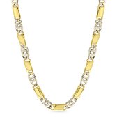 Juwelier Zwartevalk 14 karaat gouden ketting ZV 403/50cm