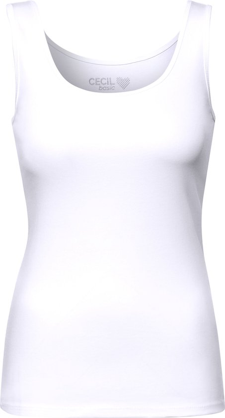 Top CECIL Linda Top femme - blanc - Taille L