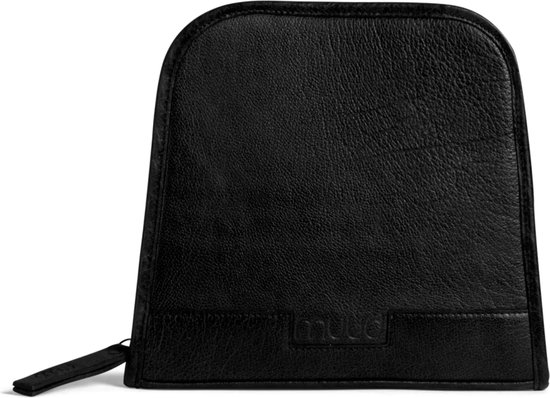 MUUD Trondheim. Handgemaakt leren etuit voor haak- en breinaalden 25x22x16cm