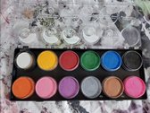 Professional Colours PXP schmink palet 12 kleuren