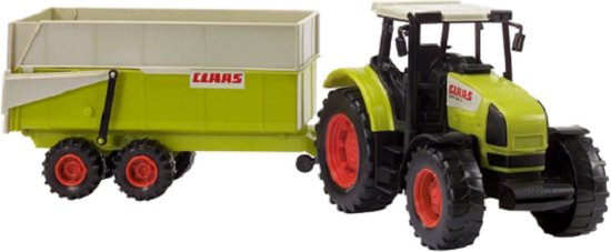 Tractor CLAAS Ares Met Aanhanger