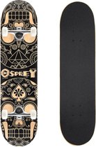 Osprey Candy Skull 31" Double Kick Skateboard - Unieke Kunst & Top Prestaties
