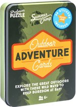 Cartes d'aventure en Plein air - Jeu de cartes - Anglais - Professor Puzzle