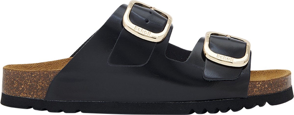 SCHOLL NOELLE PatLea-W Dames Muiltjes - Black - Maat 39
