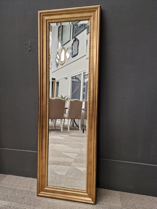 Spiegel Nino Antiekgoud Buitenmaat 45x167cm