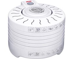 MPM - Voedseldroger - Elektrische Dehydrator - 5 Laags - BPA-vrij - 250 W - Wit