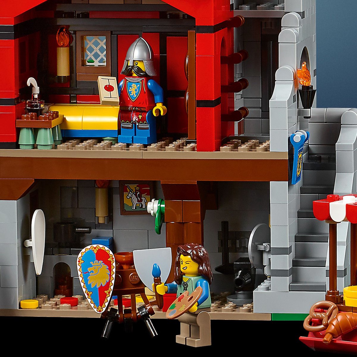 LEGO Icons Middeleeuws stadsplein - 10332 — afbeelding 26