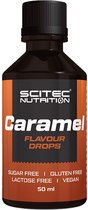 Scitec Nutrition - Flavour Drops (Caramel - 50 ml) - smaak druppels - suikervrij - glutenvrij - lactosevrij - vegan
