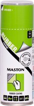 Maston Rubbercomp spray - Mat - Neon groen - rubber coating - 400 ml