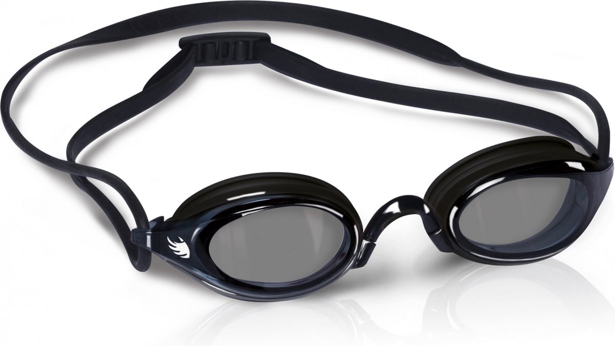 BTTLNS Zwembril - Getinte lenzen - Gemakkelijk te verstellen - High-tech waterdichte pasvorm - Anti-condens lenzen - Tyraxes 1.0 - Zwart