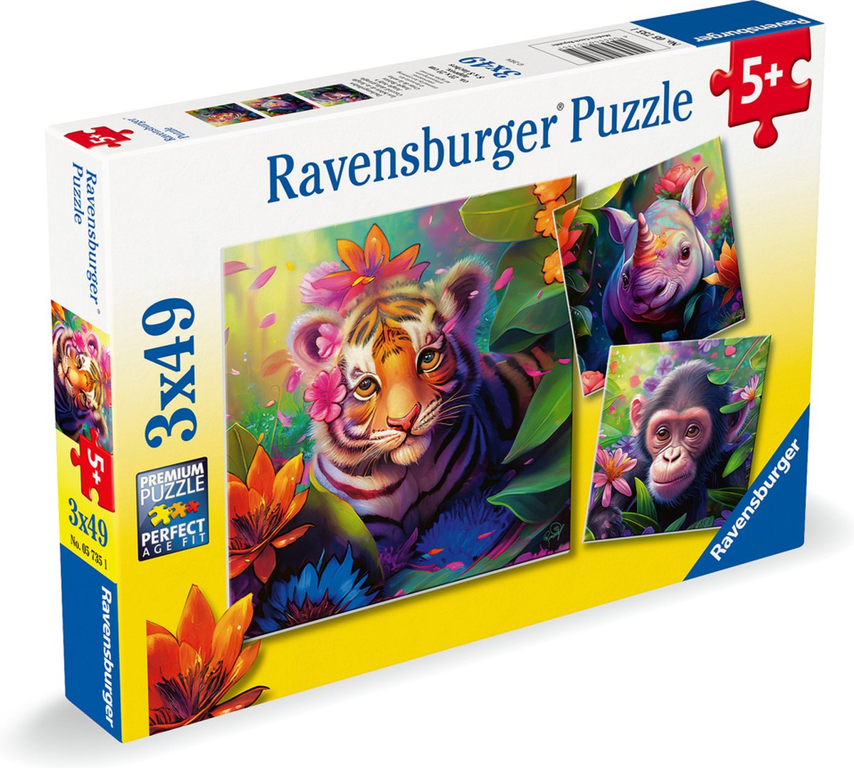 Jungle Babies 3x49 stukjes