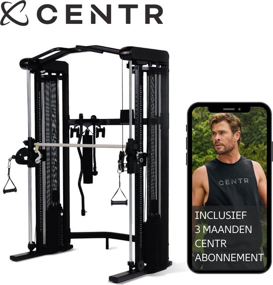 Centr 3 Home Gym Functional Trainer Cable Crossover DAP Krachtstation bol