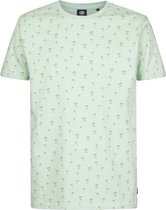 Petrol Industries - Heren All-over Print T-shirt Serene - Groen - Maat XXL