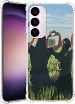 Anti-Shock Back Cover Hoesje Maken voor de Geschikt voor Samsung Galaxy S24 Plus