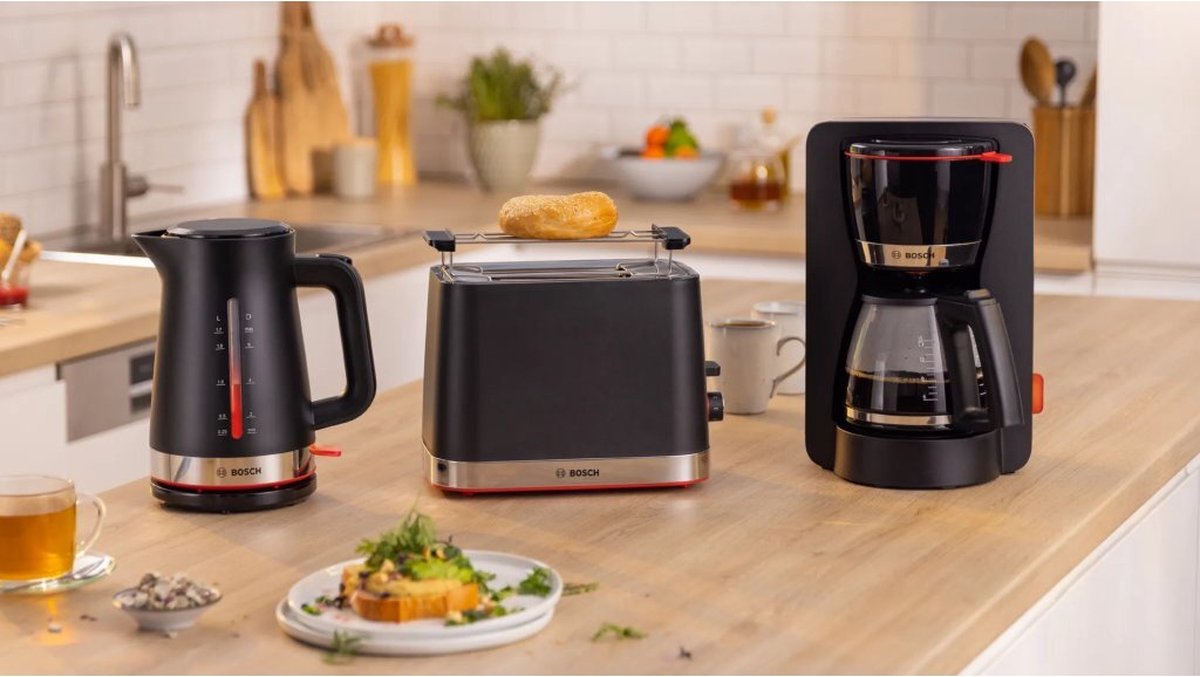 Bosch Twk4M223 Mymoment - Waterkoker - 1.7L - 2400W - Zwart/Rvs — afbeelding 2