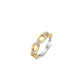 TI SENTO Ring 12321ZY - Zilveren dames ring - Maat 52