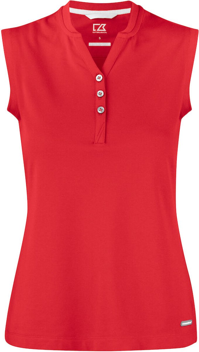 Cutter & Buck Advantage Sleeveless Dames 353407 - Rood - S