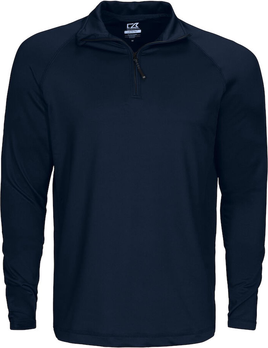Cutter & Buck Coos Bay Half Zip Heren 358400 - Dark Navy - 4XL