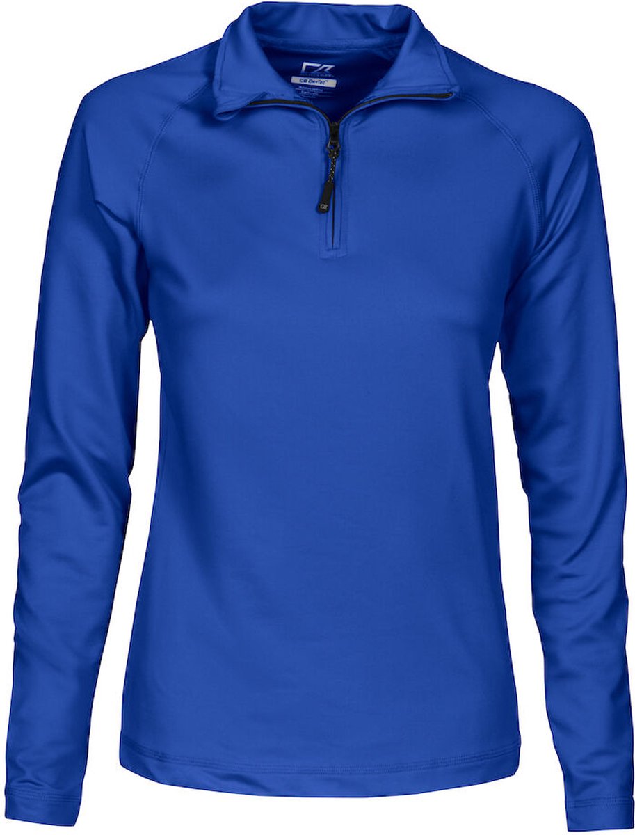 Cutter & Buck Coos Bay Half Zip Dames 358401 - Royal Blauw - M
