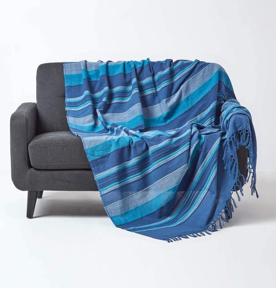 Cardenal Textil Multifunctioneel sprei, beddeken, banksprei, bruin, 300 x 260 cm