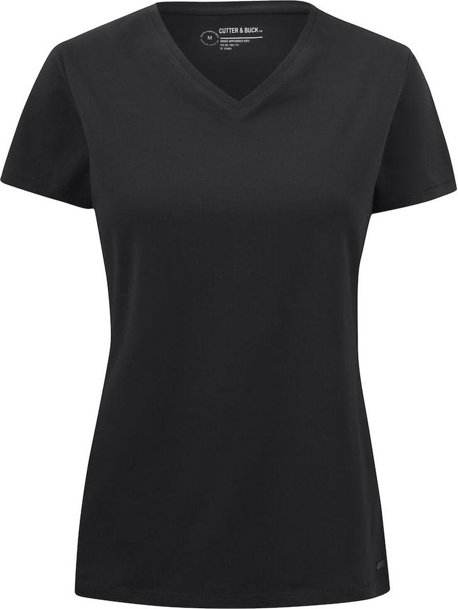 Cutter & Buck Manzanita T-shirt Dames 353405 - Zwart - XS