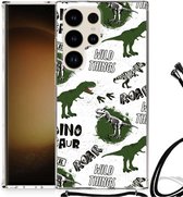 Case Anti-shock geschikt voor Geschikt voor Samsung Galaxy S24 Ultra Dinosaurus