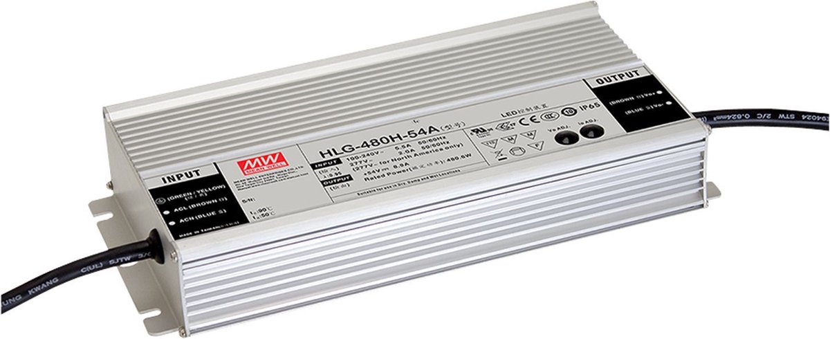 Mean Well HLG-480H-24B LED-Treiber Konstantspannung,