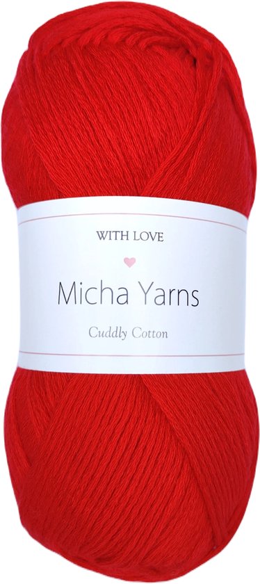 Ball Bundle - 80% coton 20% acrylique - Paquet de 10 pelotes de coton au crochet – 10 x 100 grammes - Elements (002) – Cuddly Cotton - Micha Yarns