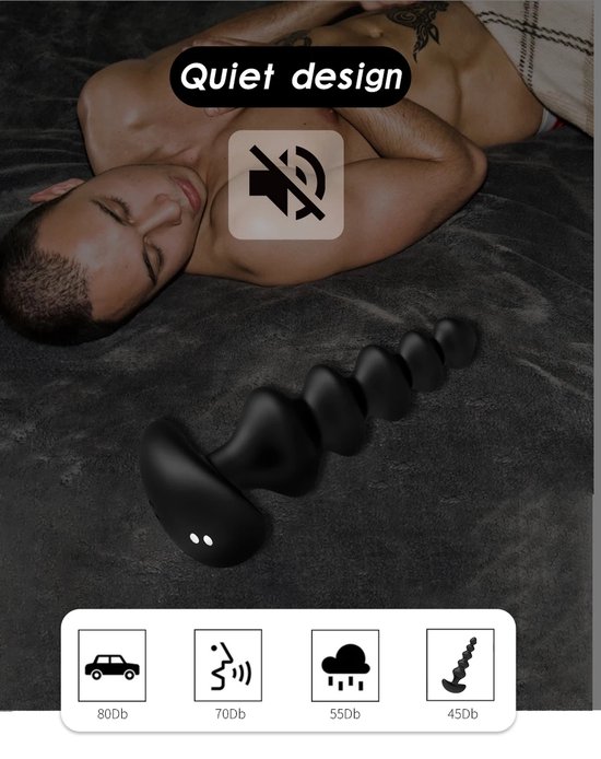 Anale Vibrator Prostaat Massager Anale Kralen Butt Plug Sex Speelgoed Voor Vrouwen Mannen Masturbator Dildo Vibrator Stimulator