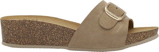 Scholl Dames Lion Pantoffels Zwart