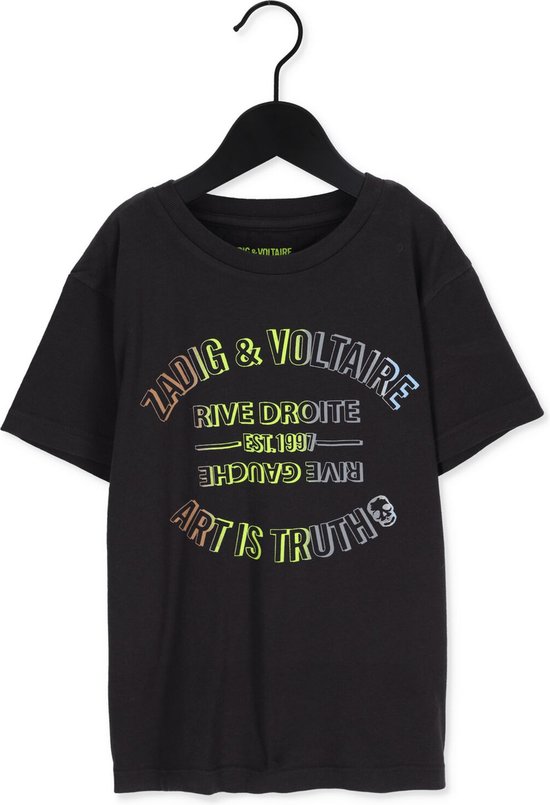 Zadig & Voltaire X25332 Polo's & T-shirts - Zwart