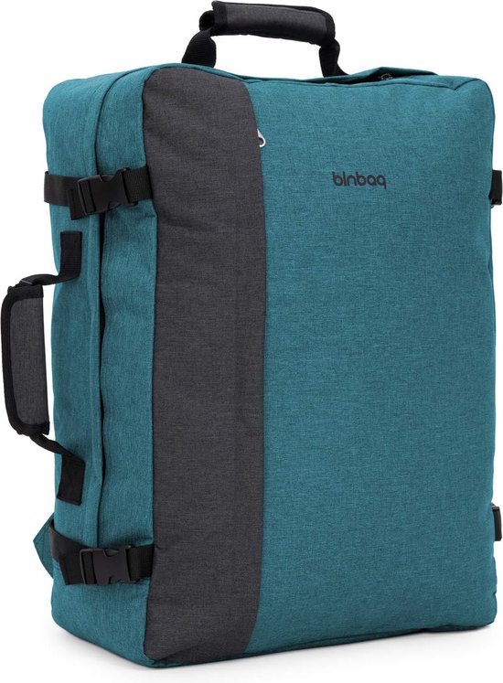 Cabin Size Backpack, Ryanair handbagage-rugzak, 55 x 40 x 20 cm, reisrugzak met laptopvak 17 inch, 35 liter