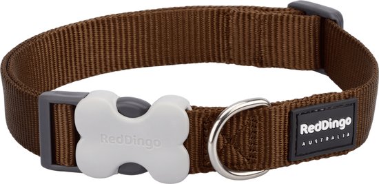 Red Dingo Halsband Hond 12mm x 20-32cm DC-ZZ-BR-12 | bol