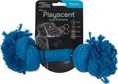 Jack And Vanilla Playscent touw Baconsmaak - Honden speelgoed - Playscent Touw - Bacon - Blauw - 25cm
