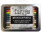 Ranger Tim Holtz Distress Watercolor Pencils 12 st Kit #5 TDH83597 Tim Holtz (02-24)