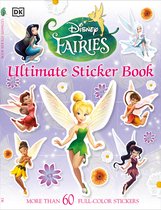Disney Fairies Ultimate Sticker Book met meer dan 60 full-color stickers, met Tinkelbel en andere feeën.