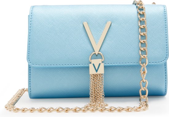 Valentino Bags Divina Dames Crossbody tas Kunstleer - Blauw